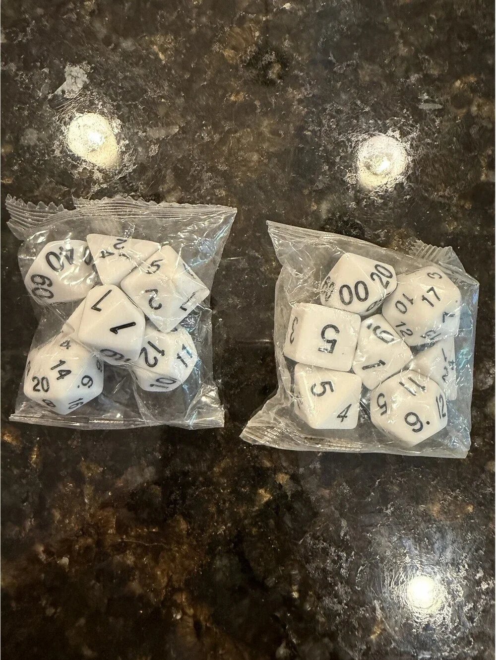Dungeons & Dragons Dice Sets Poly RPG AD&D Pathfinder 9 Different Sets NIB